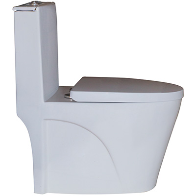 One piece toilets S610
